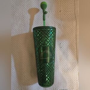 Starbucks Green Wicked Themed  tumbler